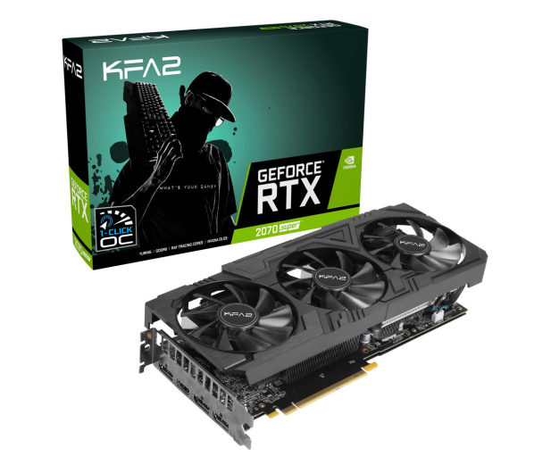 KFA2 GeForce RTX 2070 SUPER EX Gamer Black Ed 8GB GDDR6